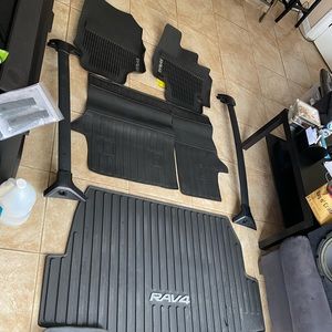 2021 Toyota Rav4 Floor liner and Cargo rails